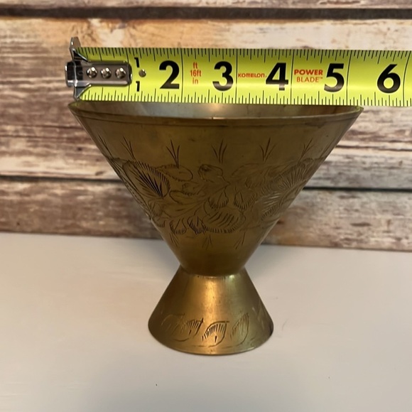 VINTAGE BRASS CUP - Picture 6 of 6